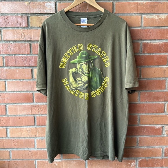 Vintage United States Marine Corps T-Shirt / XXL / 2000s - Picture 1 of 7